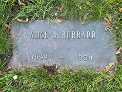 Alice R Hubbard 