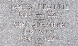 Ann <I>Adamson</I> Beattie 