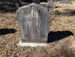 Oneida <I>Hoyt</I> Betterton 