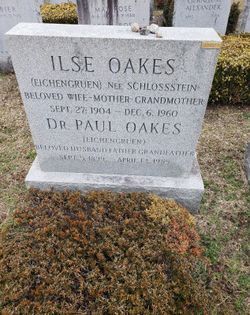 Ilse <I>Schlossstein</I> Oakes 