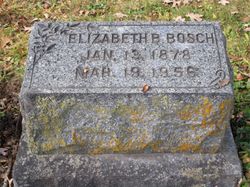 Elizabeth “Liccie” <I>Bouquet</I> Bosch 