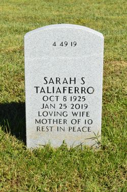 Sarah S. Taliaferro 