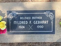 Mildred Faye <I>Wiman</I> Gebhart 