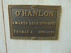 Amanda Leah <I>Kelley</I> O'Hanlon 