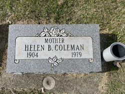 Helen Blanche <I>Blackwell</I> Coleman 
