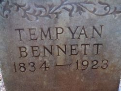 Temperance Ann “Tempyan” <I>Bailey</I> Bennett 