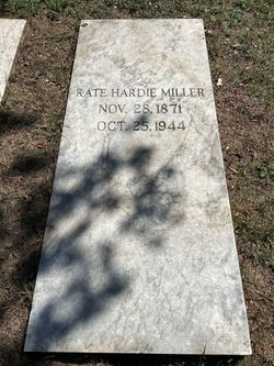 Kate <I>Hardie</I> Miller 