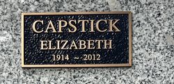 Elizabeth Capstick 