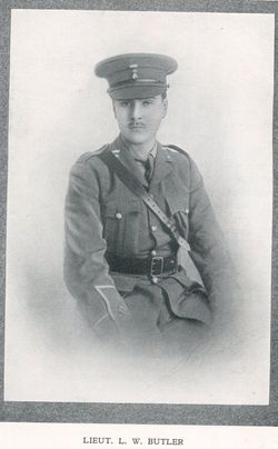 Second Lieutenant Leonard William Martin Butler 