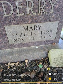 Mary L <I>Green</I> Derry 