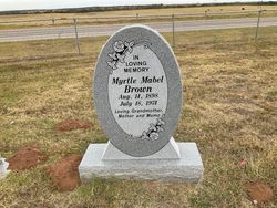 Myrtle Mabel “Myrt” <I>Buie</I> Brown 