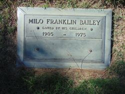 Milo Franklin Bailey 