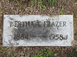 Bertha T Frazer 