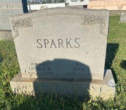 Jane I “Janie” <I>Miles</I> Sparks 