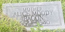 Alice <I>Moody</I> Bacon 