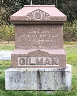 Mary E. <I>Marshall</I> Gilman 