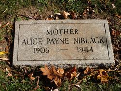 Alice <I>Payne</I> Niblack 