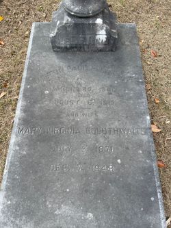 Mary Virginia <I>Goldthwaite</I> LeGrand 