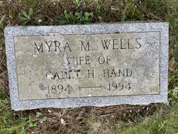 Myra Mianda <I>Wells</I> Hand 