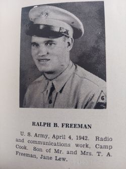 Ralph B Freeman 