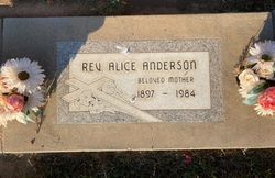 Rev Alice Anderson 