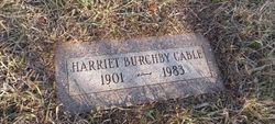 Harriet Burchby <I>Sherman</I> Cable 