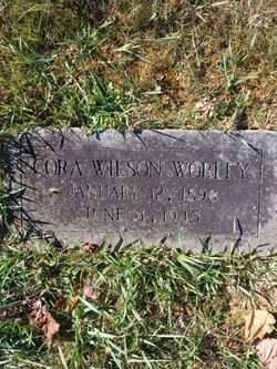 Cora Jane <I>Wilson</I> Worley 