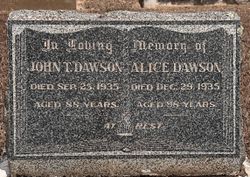 Alice <I>Simons</I> Dawson 