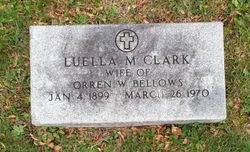 Luella Mary <I>Clark</I> Bellows 
