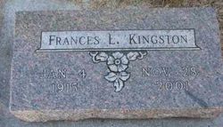 Frances Lydia <I>Pflueger</I> Kingston 