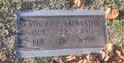 Katherine A Abernathy 