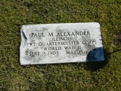 Paul M Alexander 