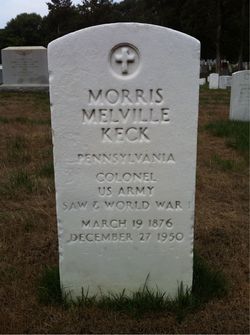 Col Morris Melville Keck 