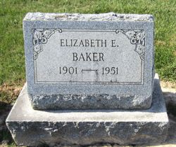 Elizabeth “Betty” <I>Martin</I> Baker 