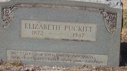 Nancy Elizabeth <I>Stacy</I> Puckitt 