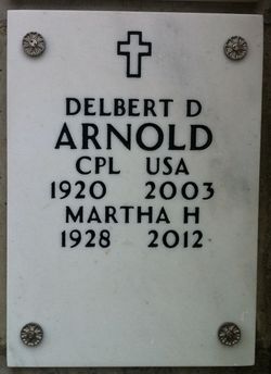 Delbert D Arnold 