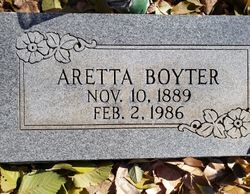 Aretta Boyter 