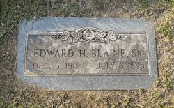 Edward Hayes Blaine Sr.