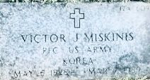 PFC Victor J. Miskinis 