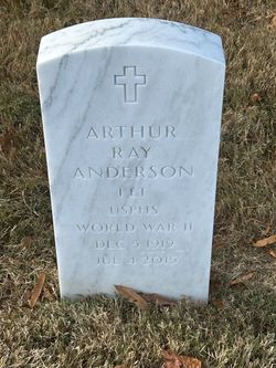 1LT Arthur Ray Anderson 