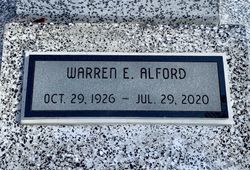 Warren Eugene Alford 