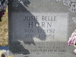 Josie Belle <I>Addison</I> Horn 