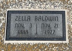 Zella <I>Fought</I> Baldwin 