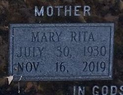 Mary Rita <I>Barth</I> Hurst 