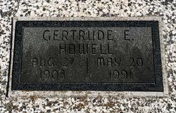 Gertrude E. <I>Allen</I> Howell 