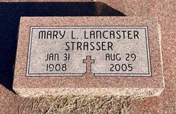 Mary <I>Brogan Lancaster</I> Strasser 