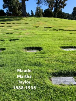 Maude Martha <I>Hoover</I> Taylor 