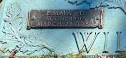Emma Daisy <I>Butler</I> Williams 