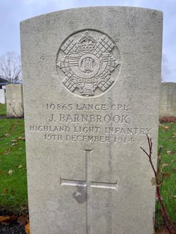 Lance Corporal John Barnbrook 