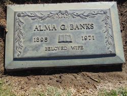 Alma Genevieve <I>Nellis</I> Banks 